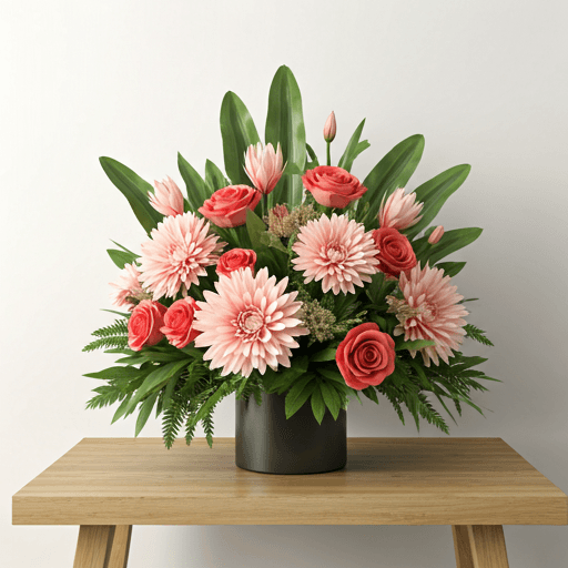 Elegant high-end floral arrangement
